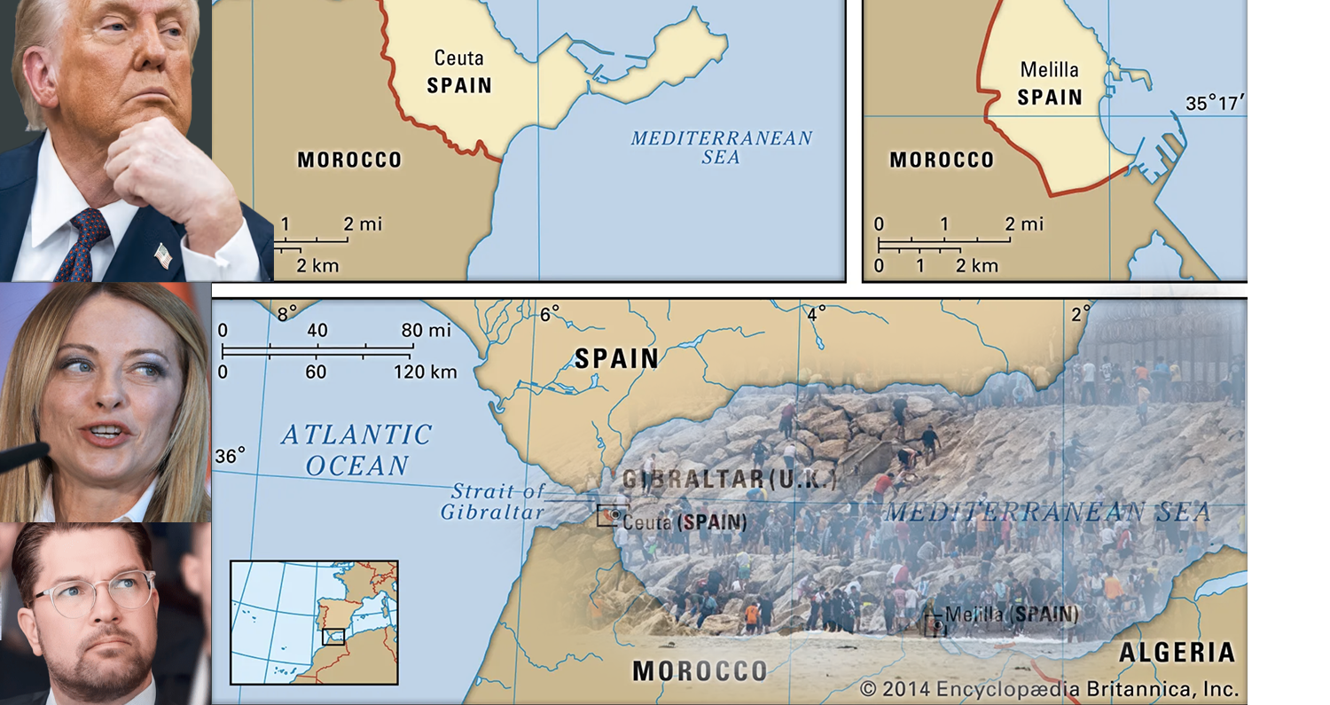 La invasión de Ceuta, simplemente un truco